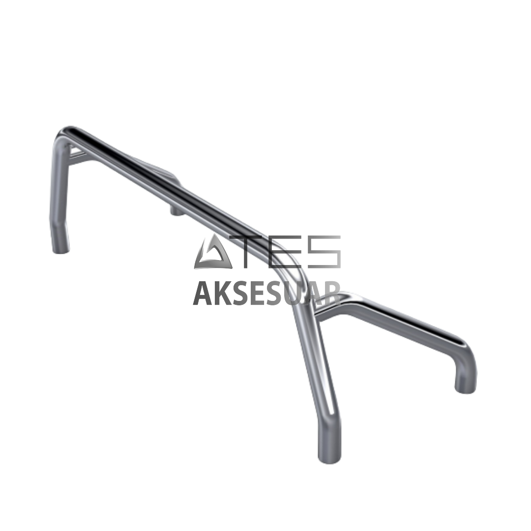 15-2.png ISUZU D-MAX 2012-2018 JUNGLE KROM Pickup Boru Tip Rollbar - Görsel 1