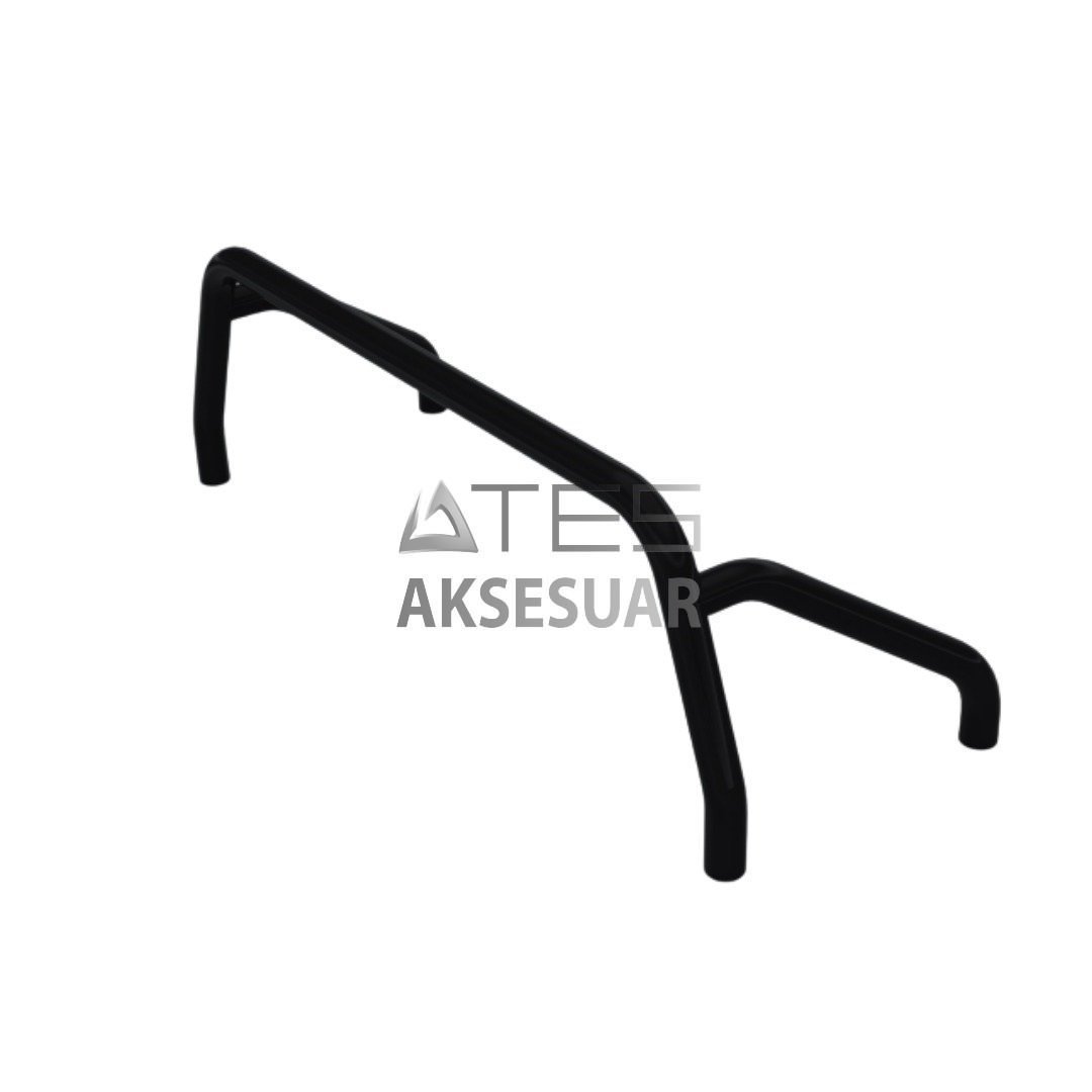 34128452-bfeb-4d8c-9194-8b4a160abb27-1.jpg FORD RANGER-2012+ ELİX BLACK Pickup Boru Tip Rollbar - Görsel 1