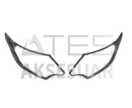 MITSUBISHI L200 2014+ FAR ÇERÇEVE KAPLAMA NIKELAJ