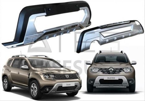 b860415f67e557c8ba873bfa63d99973.jpg DACIA DUSTER 2018+ ÖN-ARKA TAMPON KORUMA - Görsel 1