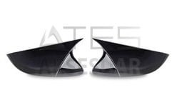 Dacia Duster Yarasa Ayna Kapağı (Komple Saran) Piano Siyah 2010-2017 Arası