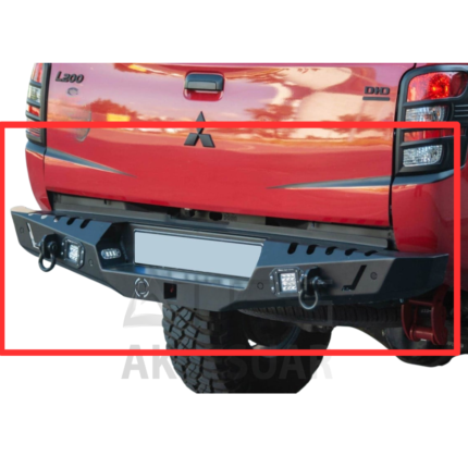 Mitsubishi L200 Arka Çelik Tampon