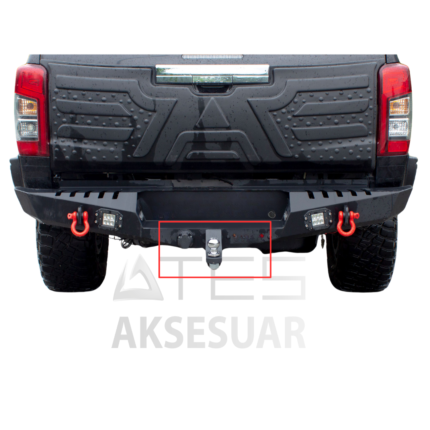 Mitsubishi L200 Arka Çelik Tampon Çeki Topuzu
