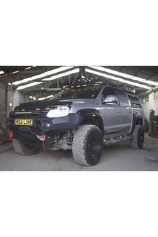 Vw Amarok Dakar Çelik Ön Tampon Led Barlı Sensörsüz 2010 Ve Son