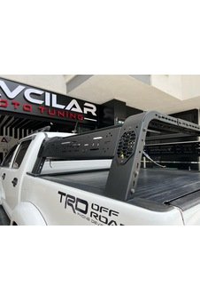 IMG-1160864372459684822.jpg Amarok Çadır Taşıyıcı Rollbar Diamond Arp Ayarlı Ledli - Görsel 1