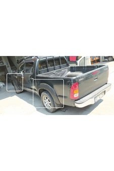 Toyota Hilüx 2004 2014 Dodik Seti 4Parça Mat Vida Görünümlü