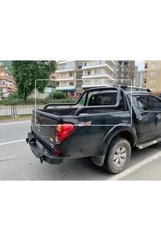Mitsubishi L200 2007 Üzeri Ahtapot Kanyon Rollbar Siyah Prb28 Aqm