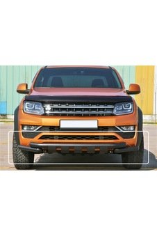 Vw Amarok Ön Koruma Demiri Siyah Aqm-76Lık
