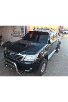 Toyota Hilüx 2005 2015 Fiber Mönvisör Şapka Kep Ledli
