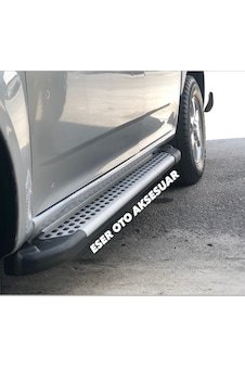 Toyota Hilux Çift Kabin Benekli Alüminyum Yan Basamak