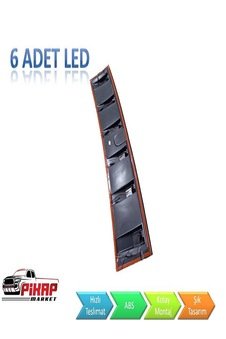 IMG-8501876612911605240.jpg WOLKSWAGEN AMAROK UYUMLU 6 LEDLİ MOONVİSÖR TAVAN AYDINLATMA - Görsel 1